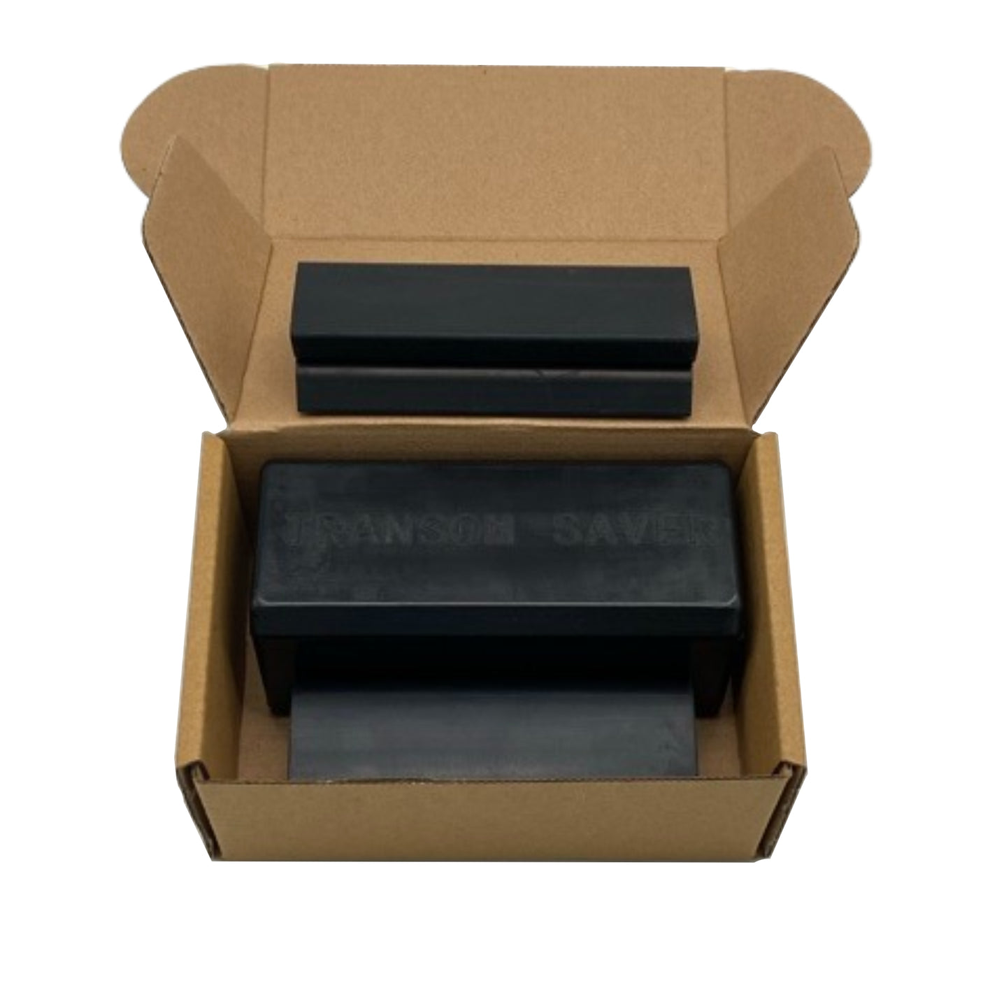 GHmarine Transom Saver Support and Trailering Motor Locks for Single Ram Outboard Mercury Evinrude Johnson Yamaha Honda and Tohatsu Rubber Black