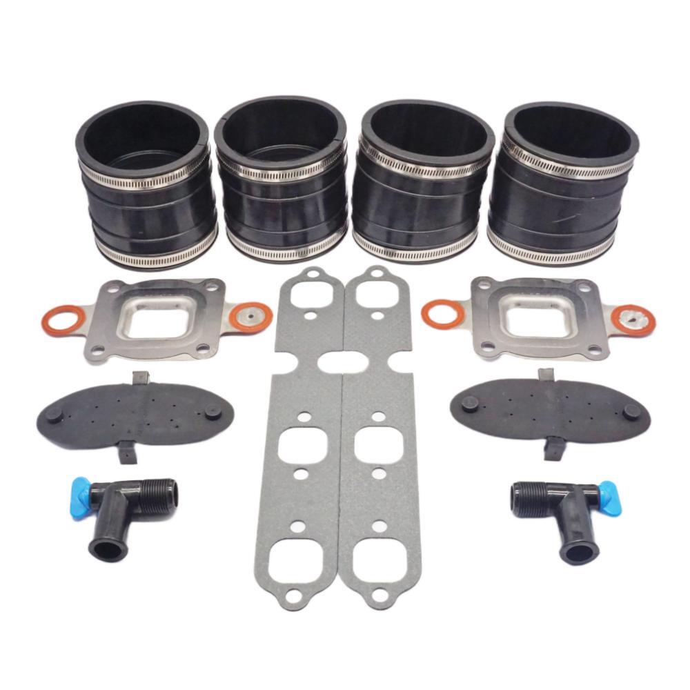 Dry-Joint Exhaust Hose Bellows Kit for MerCruiser GM V6 S.B. — 27-99757