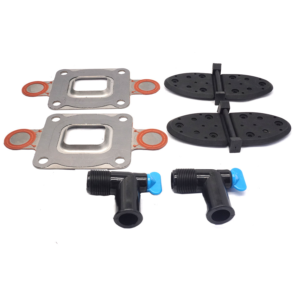 Dry-Joint Exhaust Hose Bellows Kit for MerCruiser V6 Closed Cooling