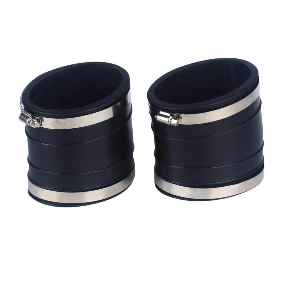 4-Inch Lower Exhaust Bellows (2-Pack) for MerCruiser V-6 & V-8 — 32-14358T — product view 1