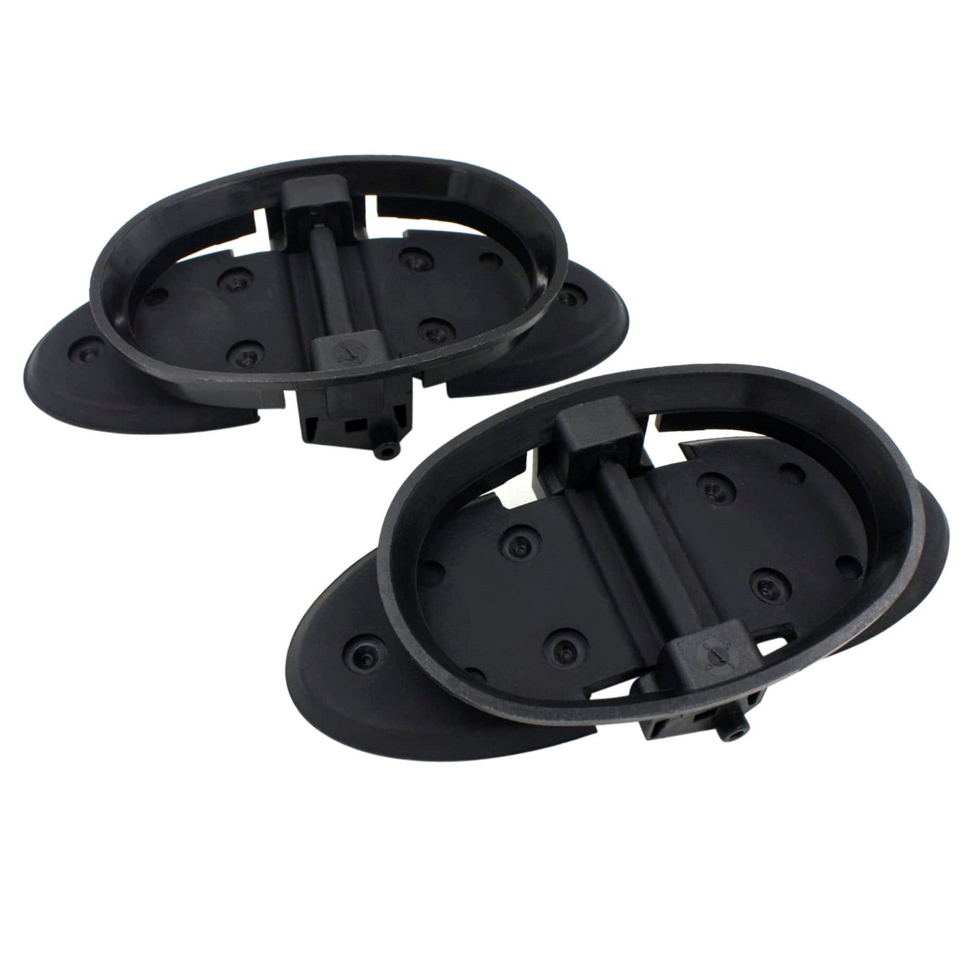 PAIR 807166A3 Exhaust Water Shutter Kit for MerCruiser V6 V8 Offset Plate Y-Pipe Retrofit, Replaces 14348A1, 18-2732, 9-42802 (Set of 2)
