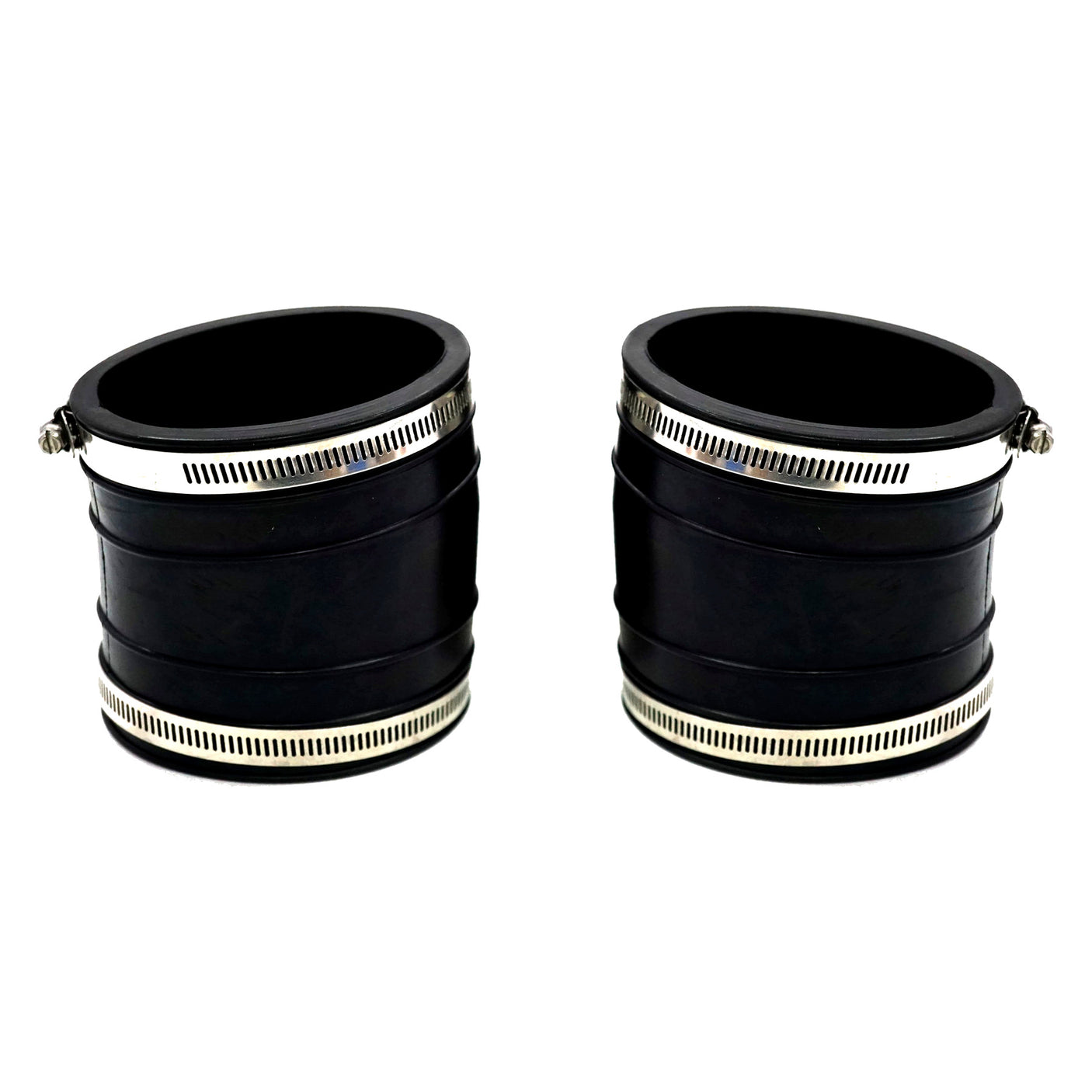 2 × 32-14358T 4″ Riser Pair Kit for MerCruiser Lower Exhaust Boot