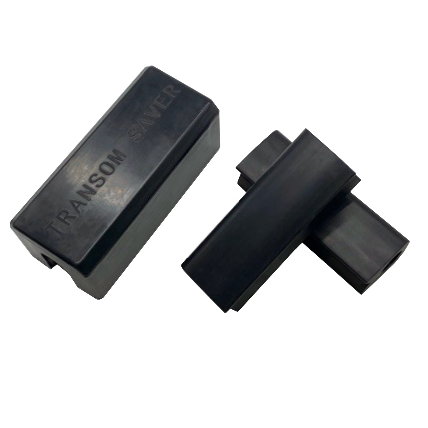 GHmarine Transom Saver Support and Trailering Motor Locks for Single Ram Outboard Mercury Evinrude Johnson Yamaha Honda and Tohatsu Rubber Black