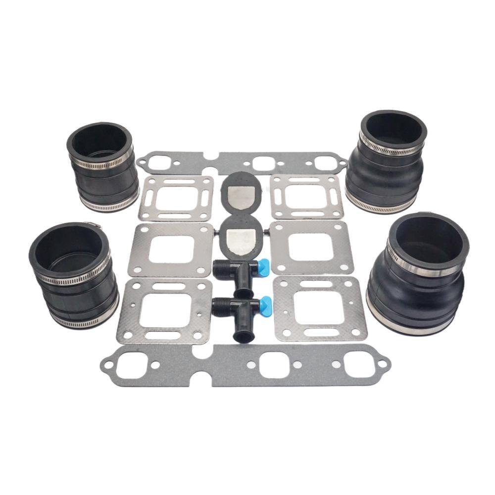 Wet-Joint Manifold Exhaust Repair Kit for MerCruiser V6 — 8M0215011