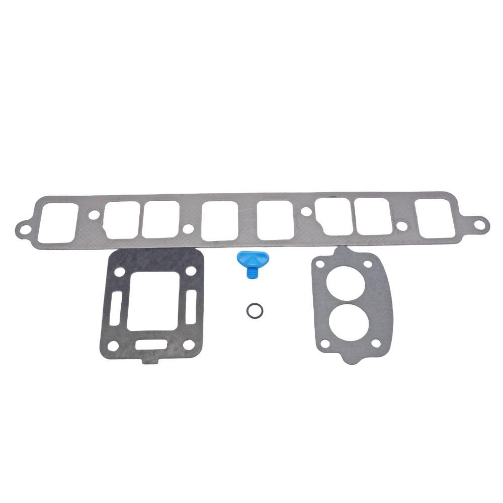 Wet-Joint Exhaust Manifold Gasket Kit for MerCruiser Model 140 — 27-53354