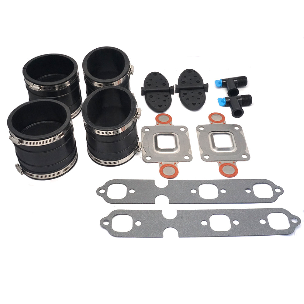 Dry-Joint Exhaust Hose Bellows Kit for MerCruiser V6 Closed Cooling