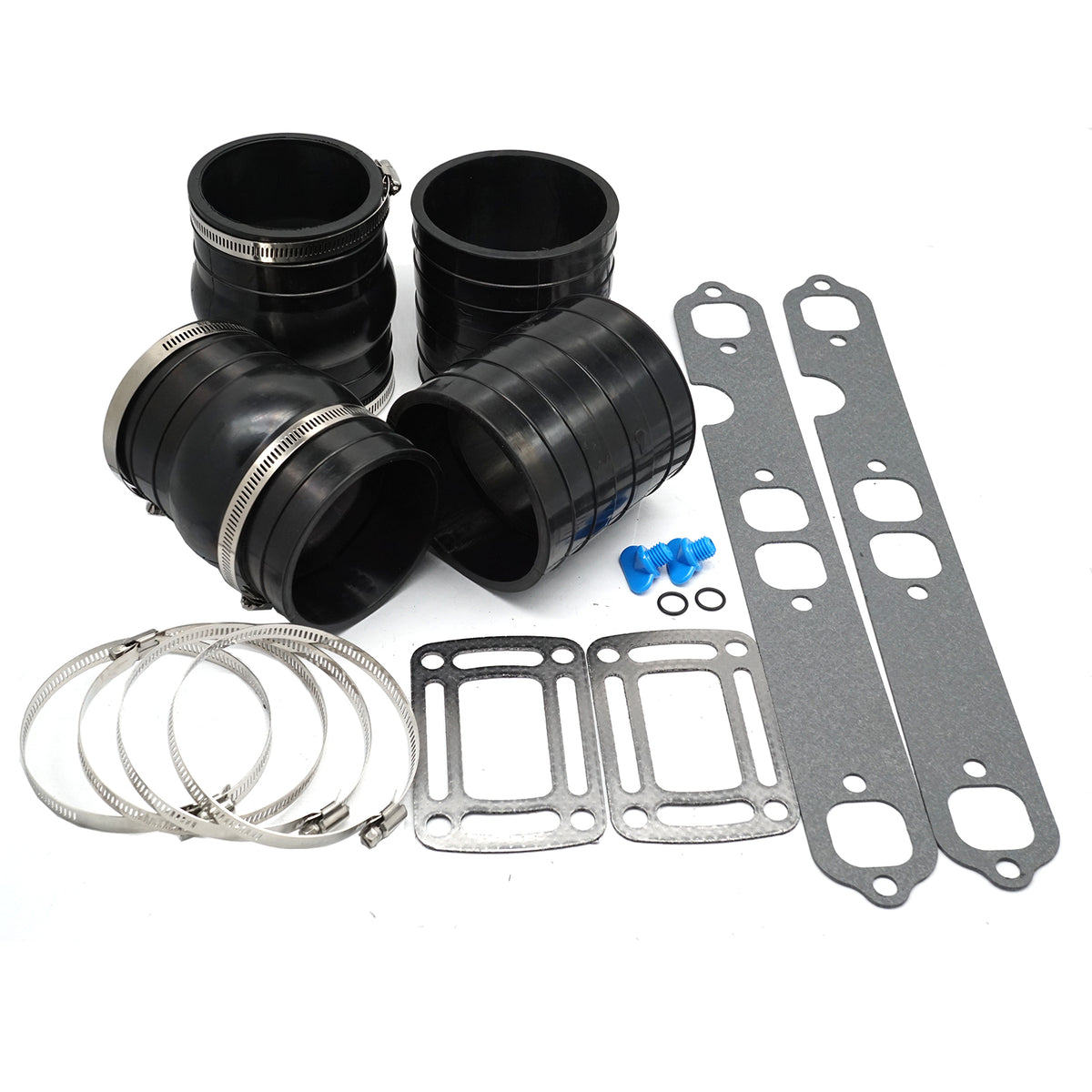 Dry-Joint Manifold Exhaust Hose Bellows Kit for Volvo Penta & OMC 5.0L 5.7L V8