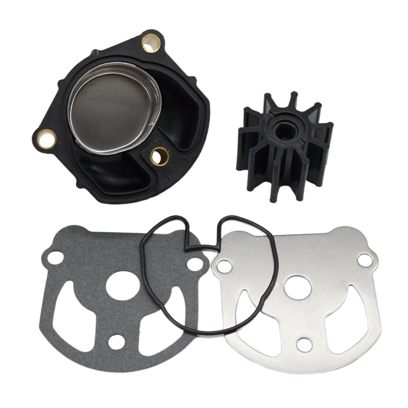 GHmarine 984461 Water Pump Rebuild Impeller Kit for OMC Cobra Stern Drives 2.3L to 7.5L Ref 984461 777128 983895