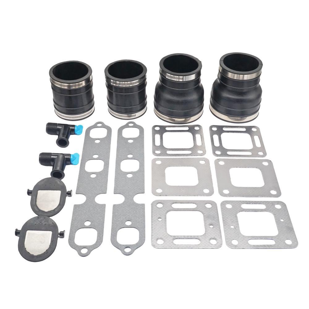 Wet-Joint Manifold Exhaust Repair Kit for MerCruiser V6 — 8M0215011