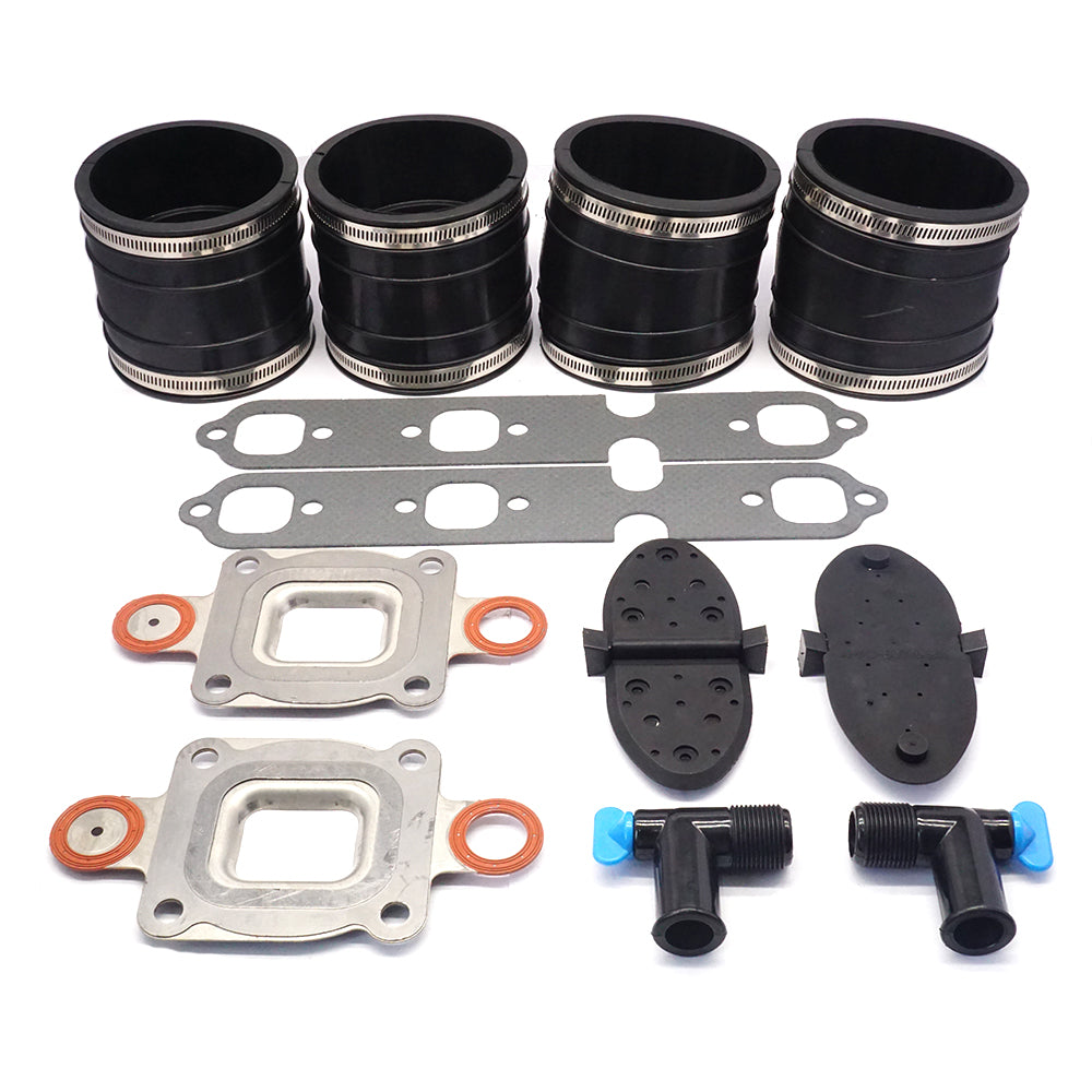 Dry-Joint Exhaust Hose Bellows Kit for MerCruiser GM V6 S.B. — 27-99757
