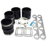 Dry-Joint Manifold Exhaust Hose Bellows Kit for Volvo Penta & OMC 5.0/5.8L V8