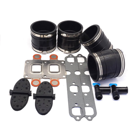 Dry-Joint Exhaust Hose Bellows Kit for MerCruiser V6 Closed Cooling