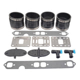 4" Wet-Joint Exhaust Hose Bellows Repair Kit for MerCruiser Small-Block V8