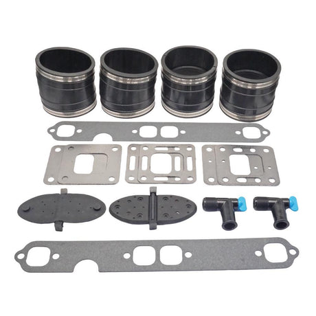 4" Wet-Joint Exhaust Hose Bellows Repair Kit for MerCruiser Small-Block V8