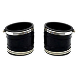 2 × 32-14358T 4″ Riser Pair Kit for MerCruiser Lower Exhaust Boot