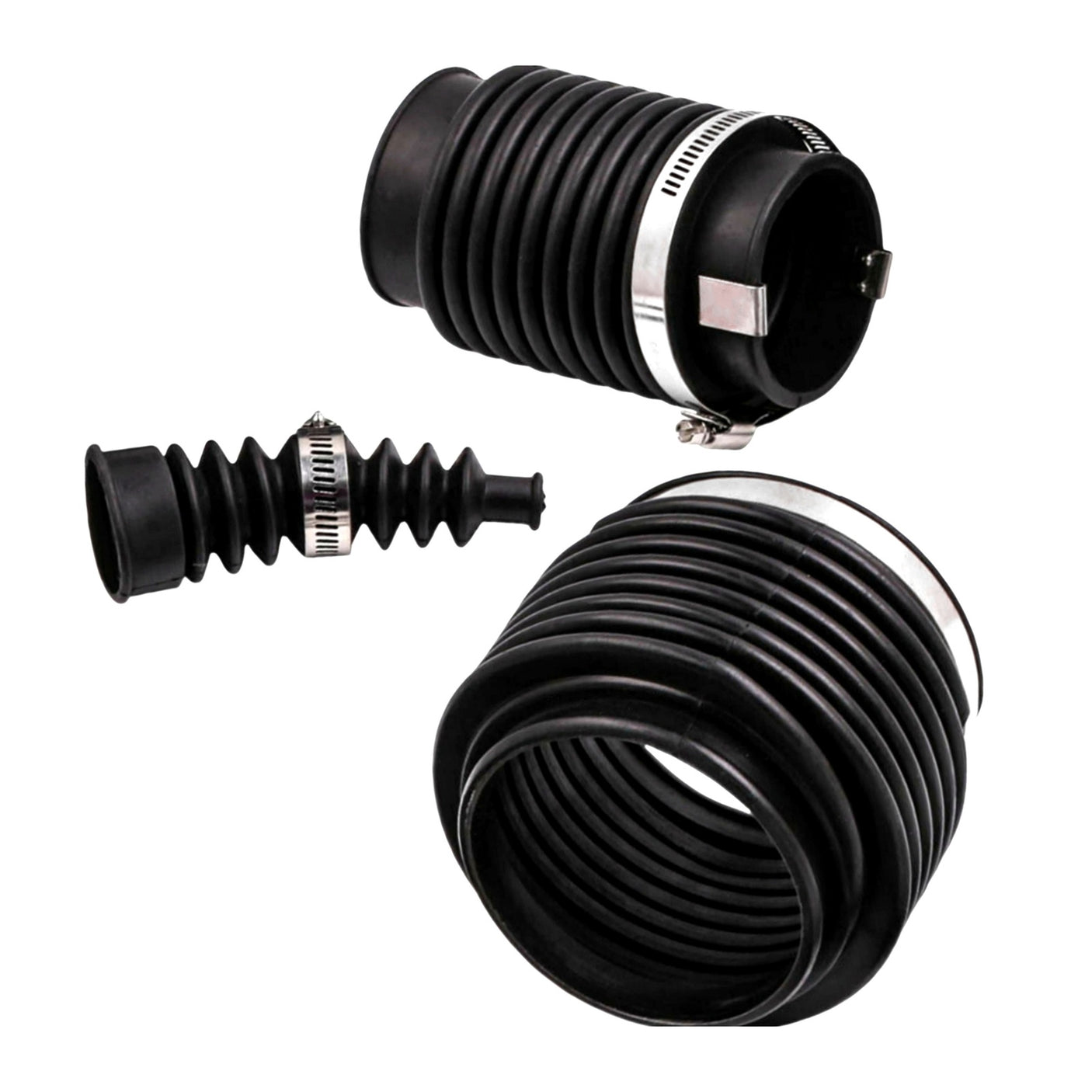 Alpha Gen II Three-Bellow Kit Fits MerCruiser Alpha One Gen II Sterndrives 1991+, U-Joint 816431A1 + Exhaust 18654A1 + Shift 74639A2