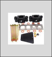 3" Dry Joint Exhaust Spacer Kit for MerCruiser V6 & V8 — 864929A3 — product view 2