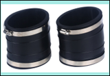 4-Inch Lower Exhaust Bellows (2-Pack) for MerCruiser V-6 & V-8 — 32-14358T — product view 2