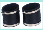 4-Inch Lower Exhaust Bellows (2-Pack) for MerCruiser V-6 & V-8 — 32-14358T — product view 2