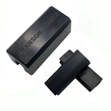 GHmarine Transom Saver Support and Trailering Motor Locks for Single Ram Outboard Mercury Evinrude Johnson Yamaha Honda and Tohatsu Rubber Black