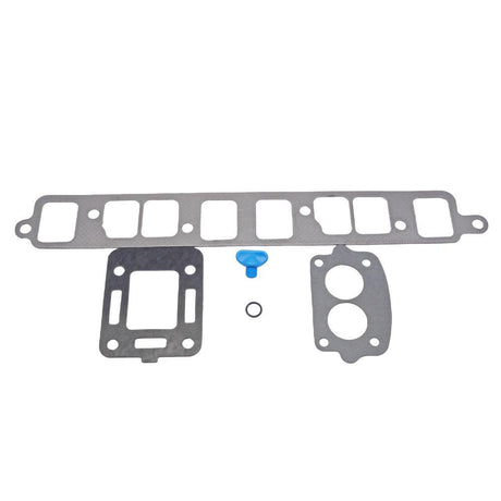 Wet-Joint Exhaust Manifold Gasket Kit for MerCruiser Model 140 — 27-53354