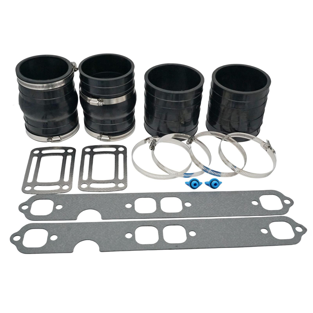 Dry-Joint Manifold Exhaust Hose Bellows Kit for Volvo Penta & OMC 5.0L 5.7L V8