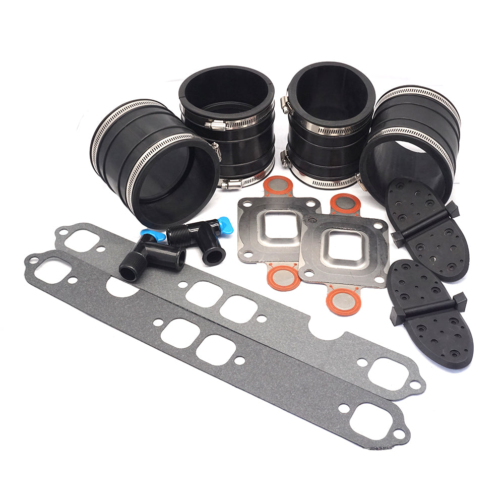 Dry-Joint Manifold Exhaust Hose Bellows Kit for MerCruiser V8