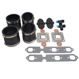 Dry-Joint Exhaust Hose Bellows Kit for MerCruiser V6 Closed Cooling