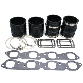 Manifold Exhaust Hose Bellows Kit for OMC & Volvo Penta 7.4L 8.2L V8 — 3852696