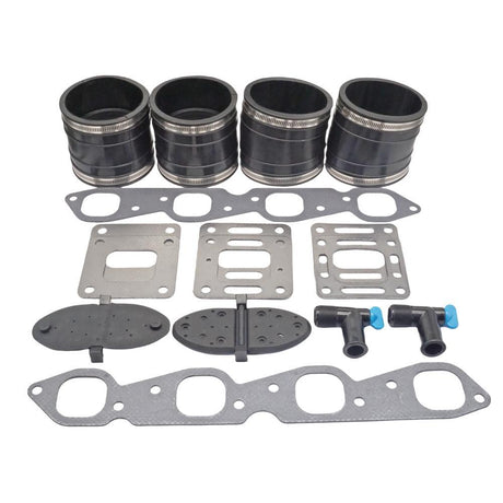 Wet-Joint Manifold Exhaust Hose Bellows Kit for MerCruiser 454/502 Wet-Joint — 27-863726