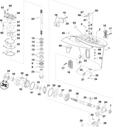18-8387 Water Pump Kit for Johnson/Evinrude Outboard | SeaSierra