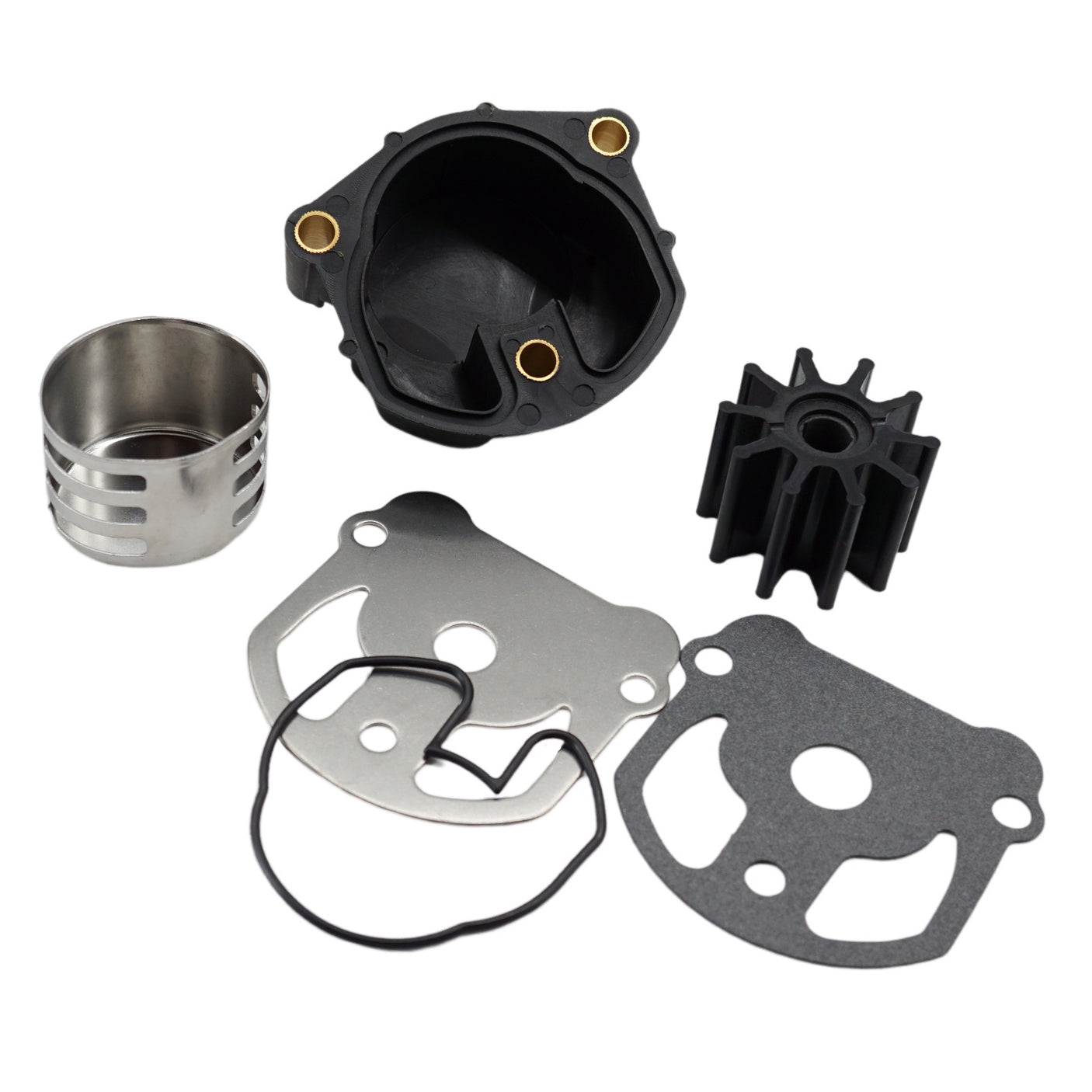 GHmarine 984461 Water Pump Rebuild Impeller Kit for OMC Cobra Stern Drives 2.3L to 7.5L Ref 984461 777128 983895