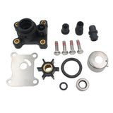 GHmarine 394711 Water Pump Impeller Kit for Johnson Evinrude 8-15HP Outboard with Housing 1974-UP 18-3327