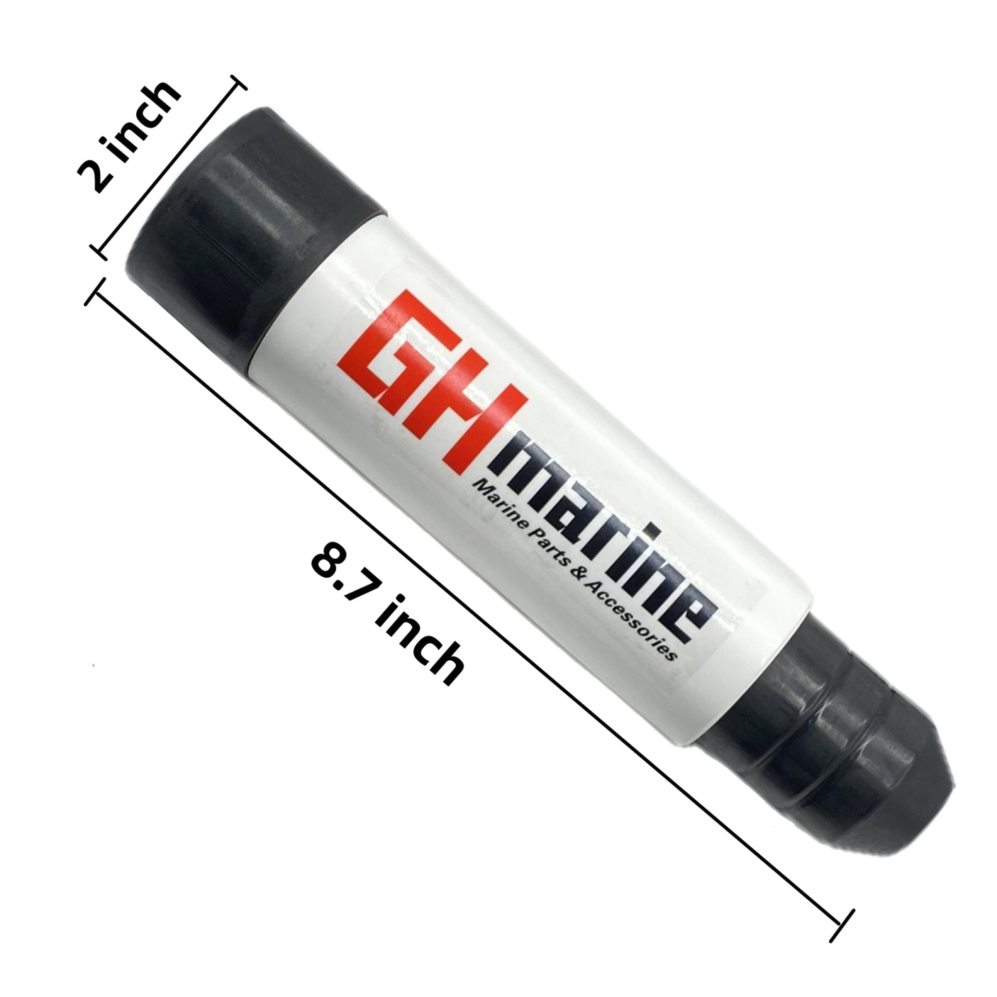 GHmarine Transom Rubber Support and Motor Lock for Boat Outboards and Stern Drives with 3 Rams Trim and Tilt