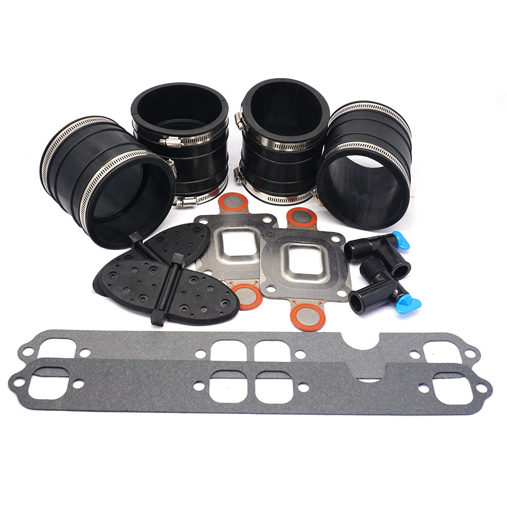 Dry-Joint Manifold Exhaust Hose Bellows Kit for MerCruiser V8