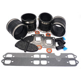 Dry-Joint Manifold Exhaust Hose Bellows Kit for MerCruiser V8