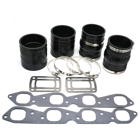 Manifold Exhaust Hose Bellows Kit for OMC & Volvo Penta 7.4L 8.2L V8 — 3852696