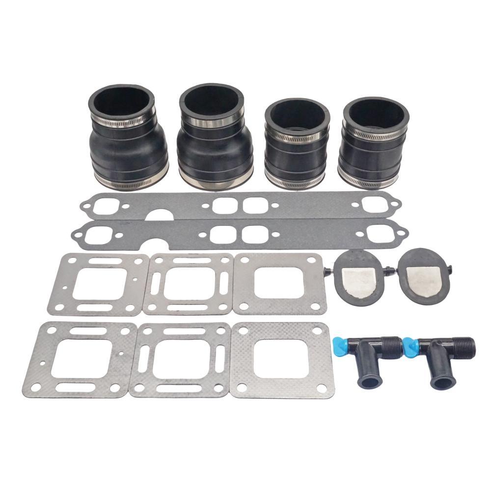 Manifold Exhaust Bellows Repair Kit for MerCruiser 3" Wet-Joint GM V8