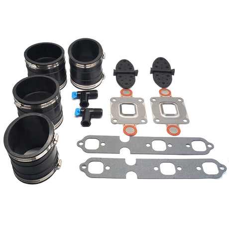 Dry-Joint Exhaust Hose Bellows Kit for MerCruiser V6 Closed Cooling