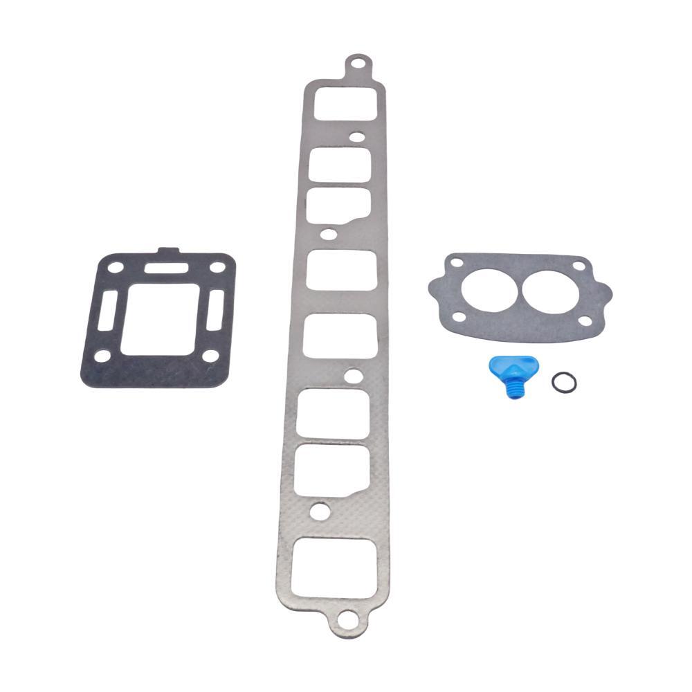 Wet-Joint Exhaust Manifold Gasket Kit for MerCruiser Model 140 — 27-53354