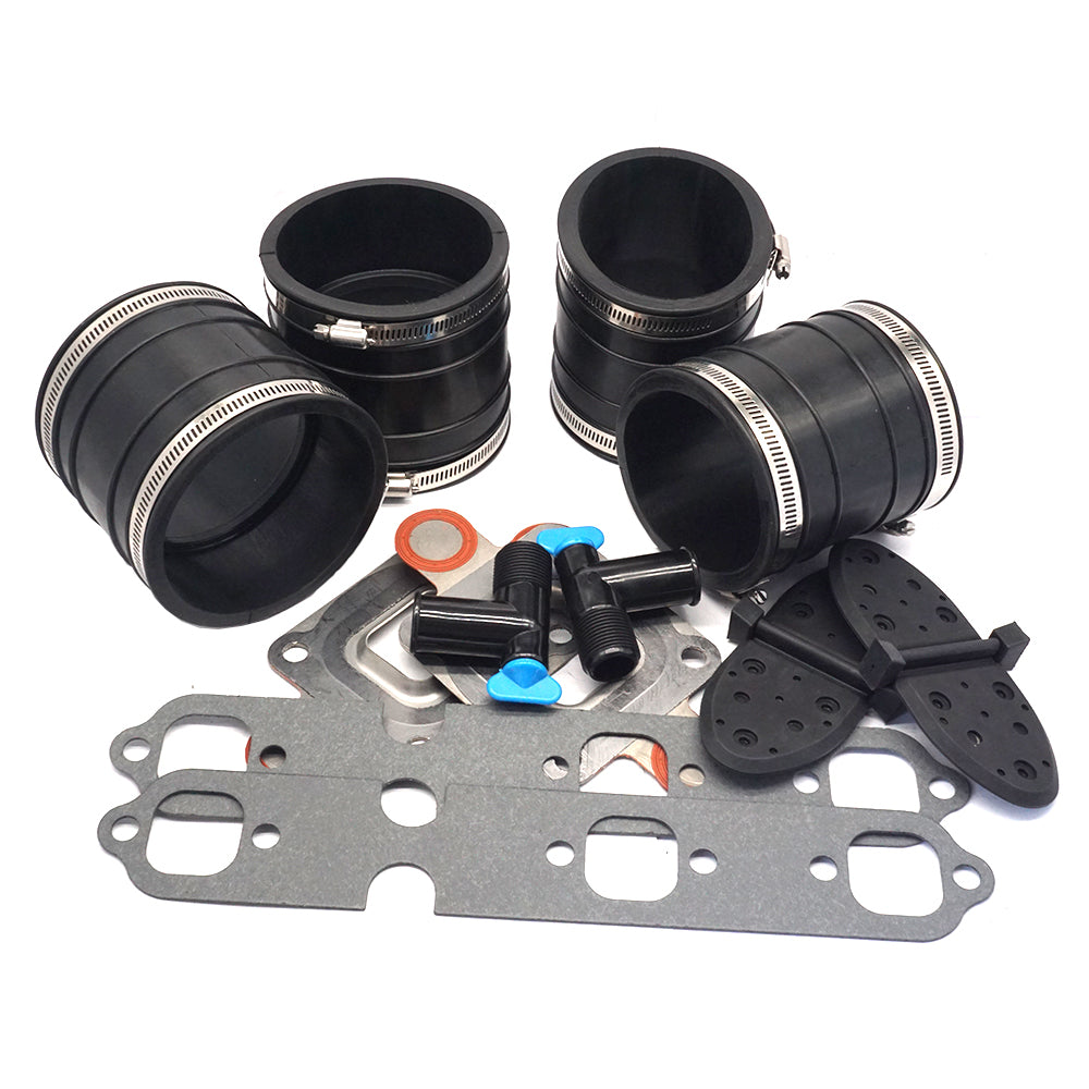 Dry-Joint Exhaust Hose Bellows Kit for MerCruiser V6 Closed Cooling