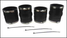 Exhaust Hose Bellows Kit for Volvo Penta & OMC Cobra — 3852741 — product view 2