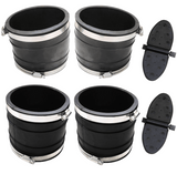 Exhaust Y-Pipe Kit for MerCruiser 4" Exhaust Tube & Water Shutter — product view 5