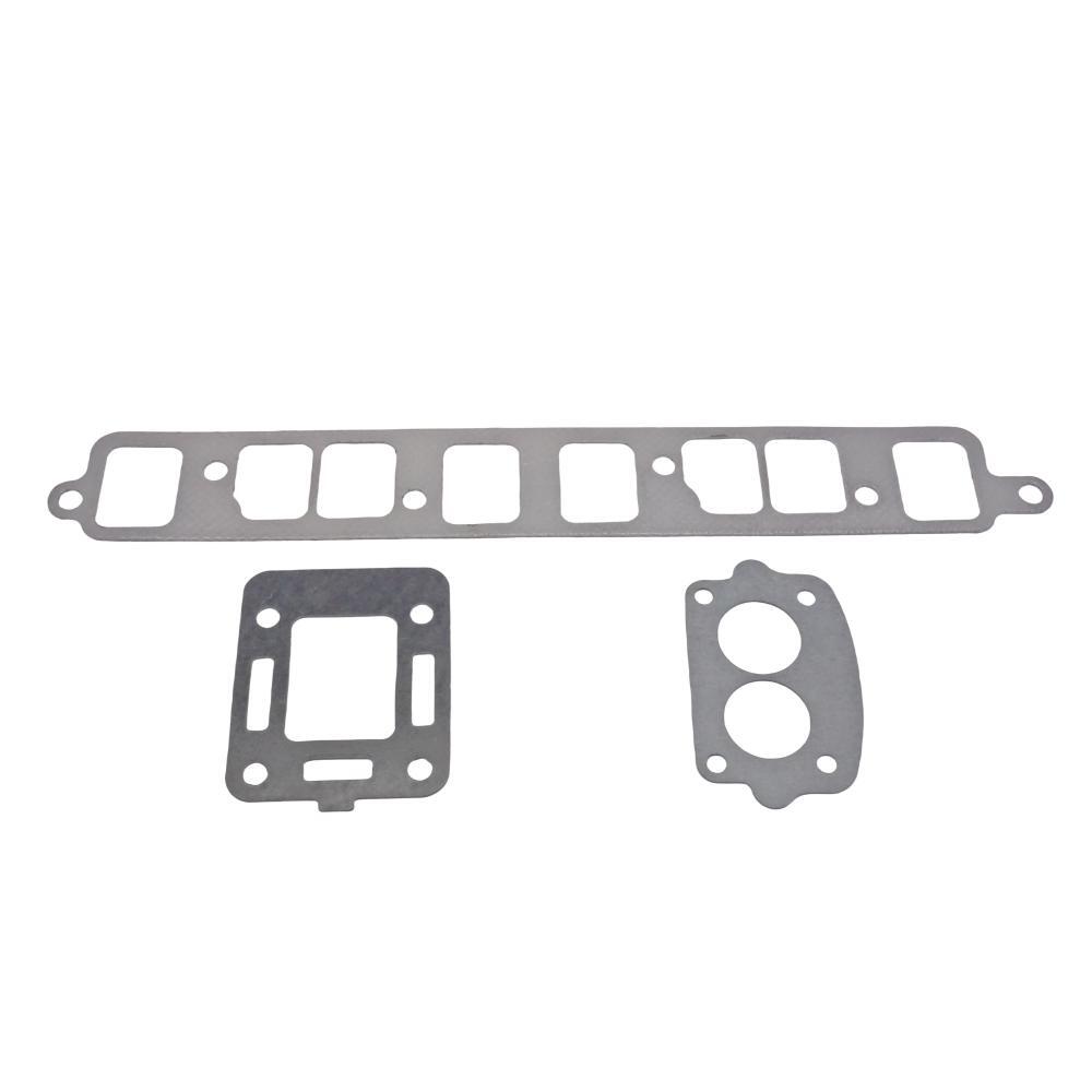 Wet-Joint Exhaust Manifold Gasket Kit for MerCruiser Model 140 — 27-53354