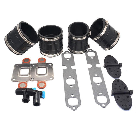 Dry-Joint Exhaust Hose Bellows Kit for MerCruiser V6 Closed Cooling