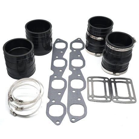Manifold Exhaust Hose Bellows Kit for OMC & Volvo Penta 7.4L 8.2L V8 — 3852696