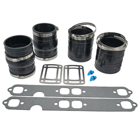 Dry-Joint Manifold Exhaust Hose Bellows Kit for Volvo Penta & OMC 5.0L 5.7L V8